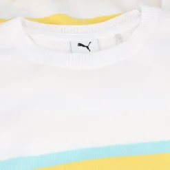 Puma Resort Stripe Sweater Crew Golf Apparel