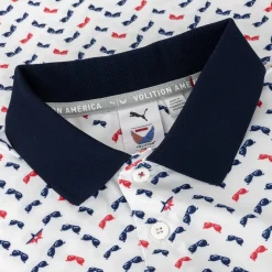 Puma Volition Aviator Shirt Polo Short Sleeve Golf Apparel