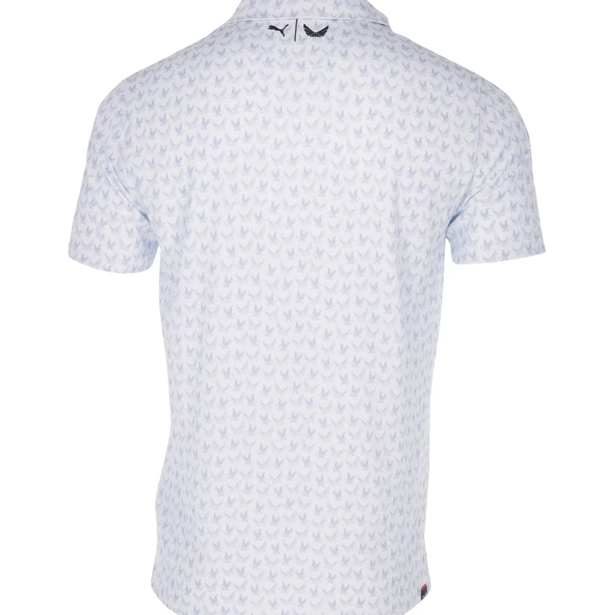 Puma Volition Bald Eagle Shirt Polo Short Sleeve Golf Apparel