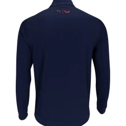 Puma Volition Camo Cover Quarter Zip Outerwear Pullover Golf Apparel