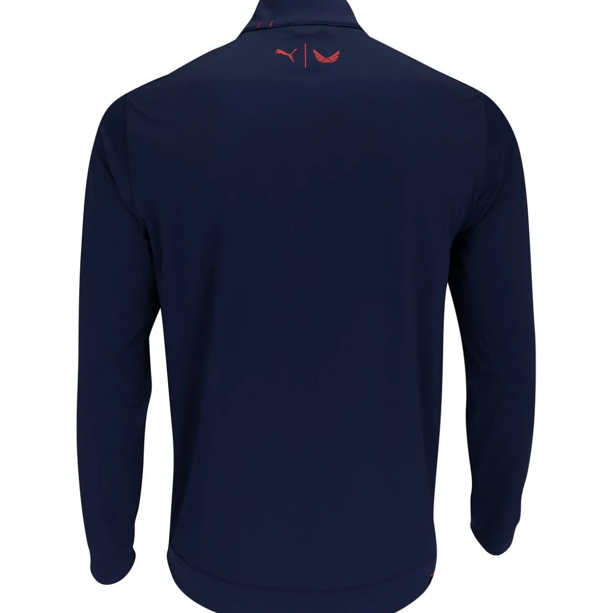 Puma Volition Camo Cover Quarter Zip Outerwear Pullover Golf Apparel