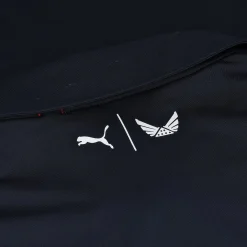 Puma Volition Flag Stripe Shirt Polo Short Sleeve Golf Apparel