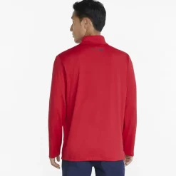 Puma Volition Independence 1/4 Zip Outerwear Pullover Golf Apparel