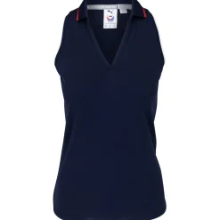 Puma Volition Rosie Sleeveless Shirt Polo Short Sleeve Golf Apparel