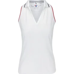 Puma Volition Rosie Sleeveless Shirt Polo Short Sleeve Golf Apparel