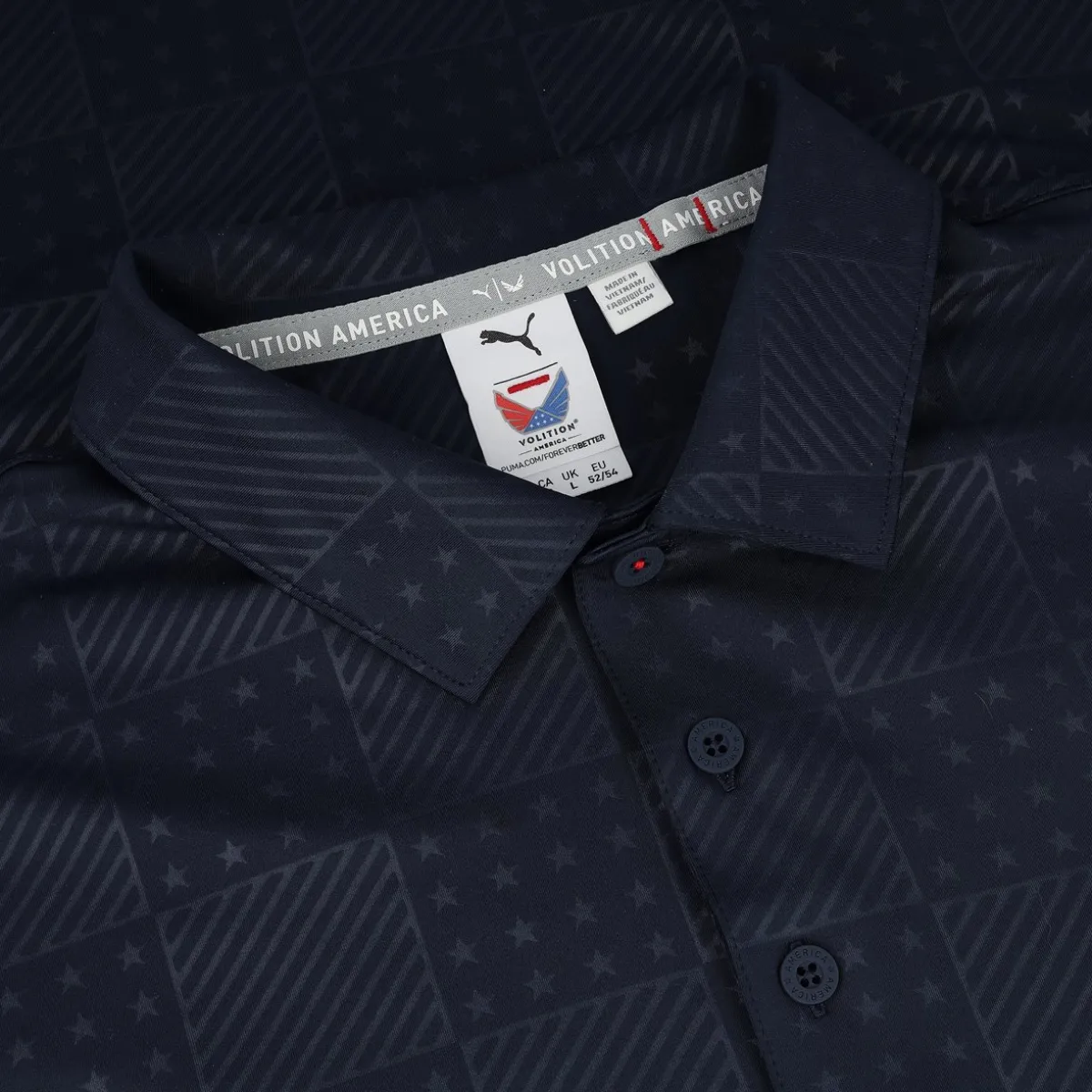 Puma Volition Star Shirt Polo Short Sleeve Golf Apparel