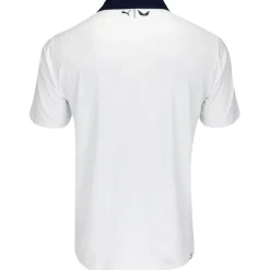 Puma Volition Stars & Bars Shirt Polo Short Sleeve Golf Apparel