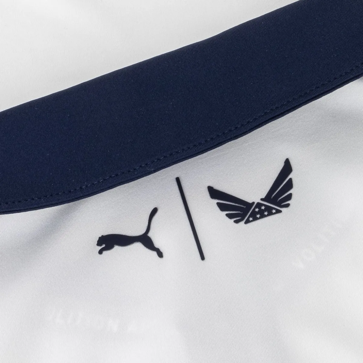 Puma Volition Stars & Bars Shirt Polo Short Sleeve Golf Apparel