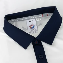 Puma Volition Stars & Bars Shirt Polo Short Sleeve Golf Apparel