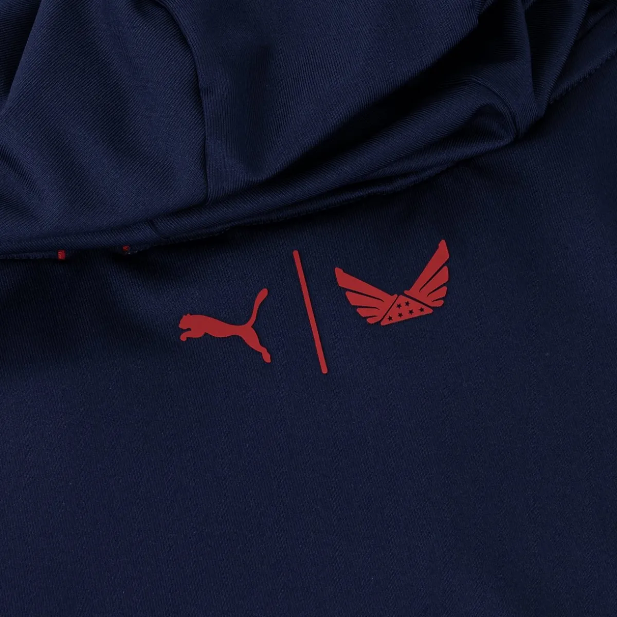 Puma Volition Stars And Bars Hoodie Outerwear Pullover Golf Apparel