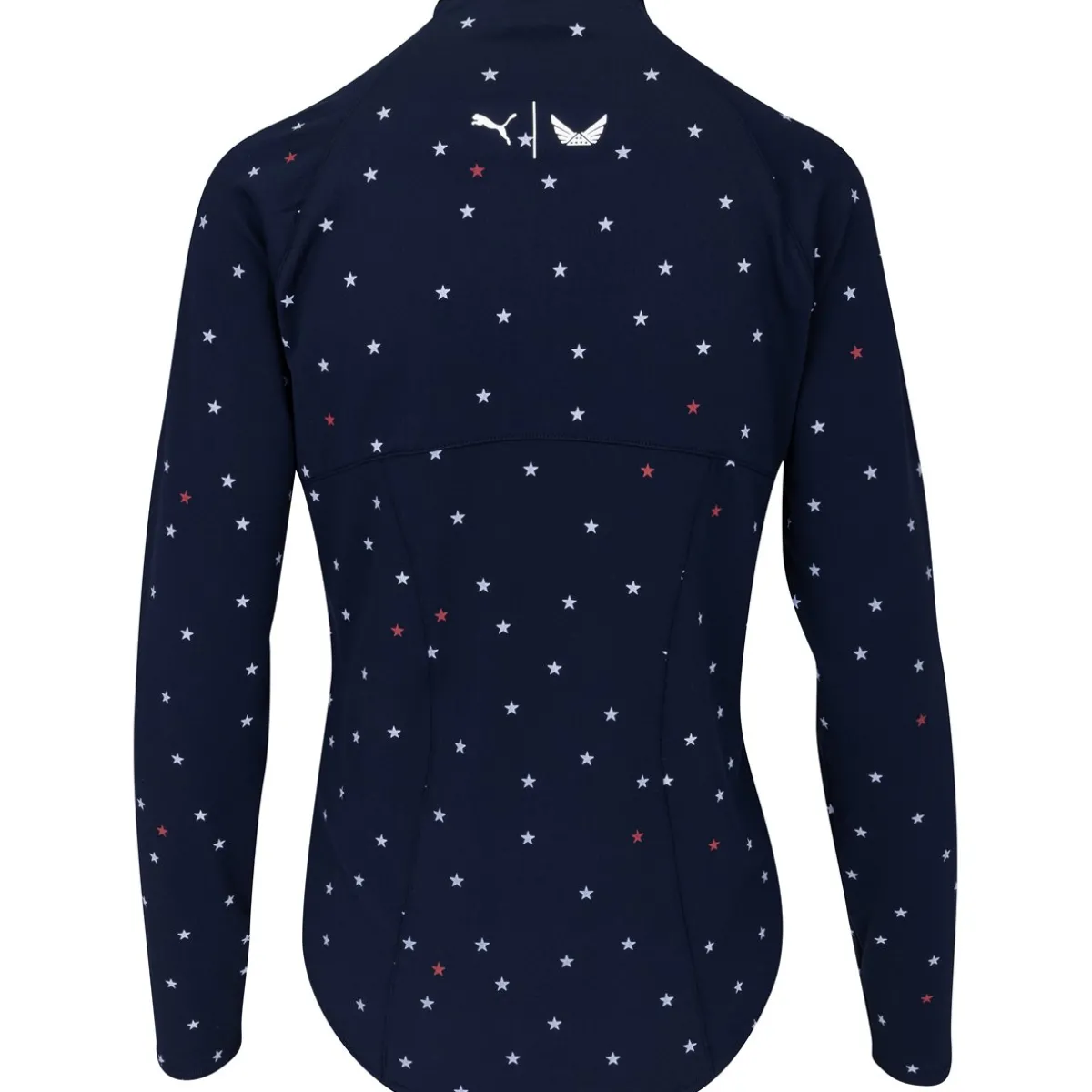 Puma Volition Stars Quarter Zip Outerwear Pullover Golf Apparel