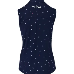 Puma Volition Stars Sleeveless Shirt Polo Short Sleeve Golf Apparel