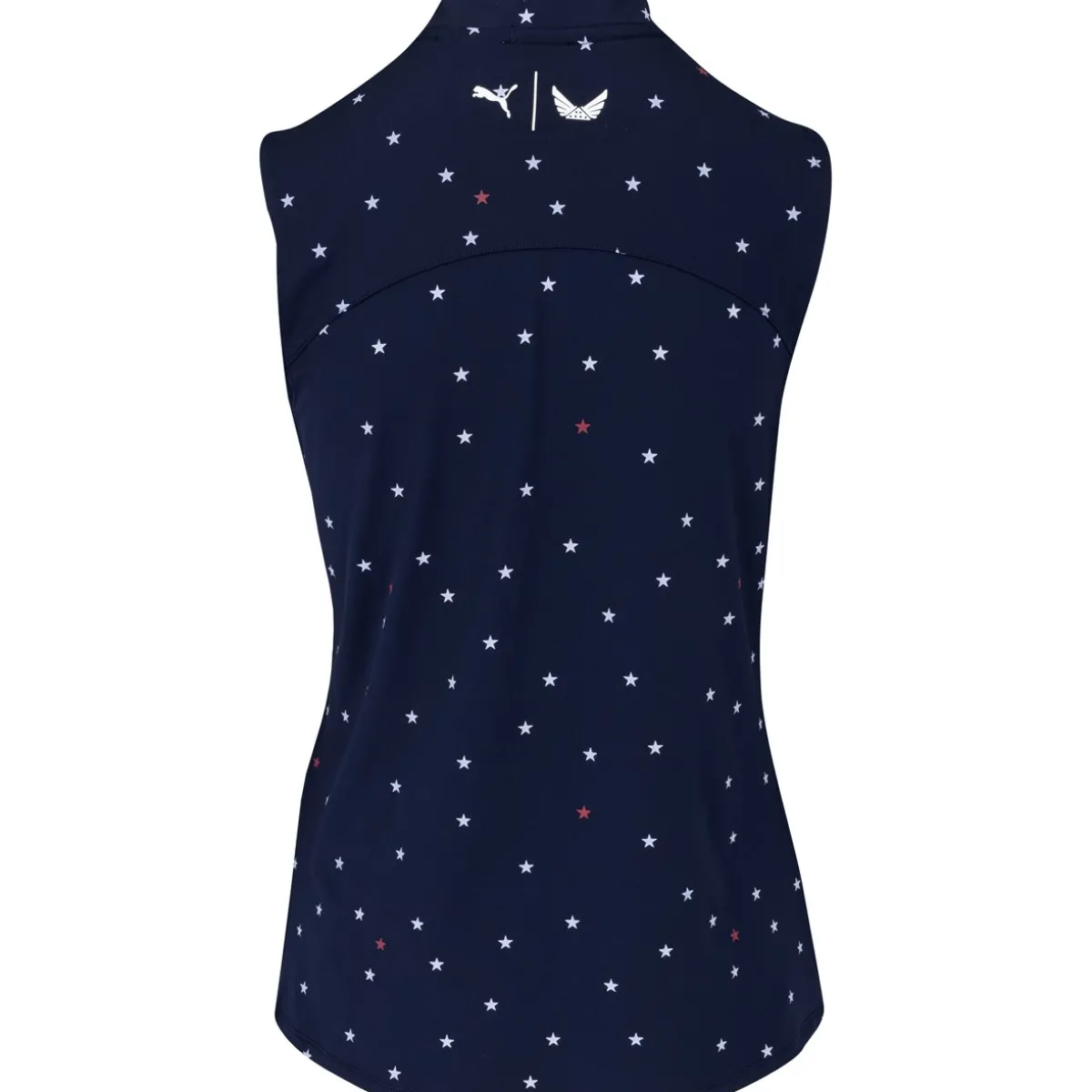 Puma Volition Stars Sleeveless Shirt Polo Short Sleeve Golf Apparel