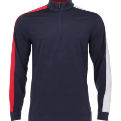 Puma Volition United T7 1/4 Zip Outerwear Pullover Golf Apparel