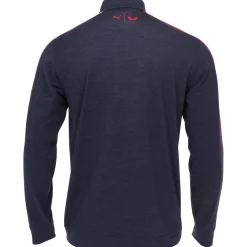 Puma Volition United T7 1/4 Zip Outerwear Pullover Golf Apparel