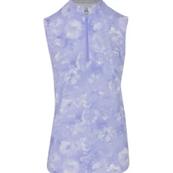 Puma W Cloudspun Iris SL Shirt Polo Short Sleeve Golf Apparel