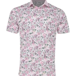 Puma X AP Floral Shirt Polo Short Sleeve Golf Apparel