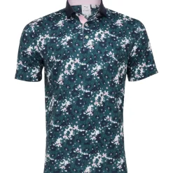 Puma X AP Floral Shirt Polo Short Sleeve Golf Apparel
