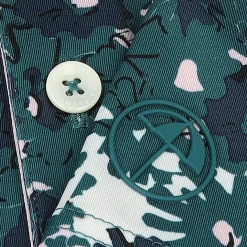 Puma X AP Floral Shirt Polo Short Sleeve Golf Apparel