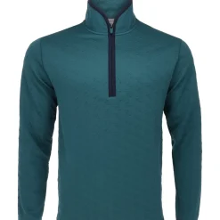 Puma X AP Jacquard 1/4 Zip Outerwear Pullover Golf Apparel