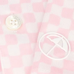 Puma X AP Mattr Checkered Shirt Polo Short Sleeve Golf Apparel