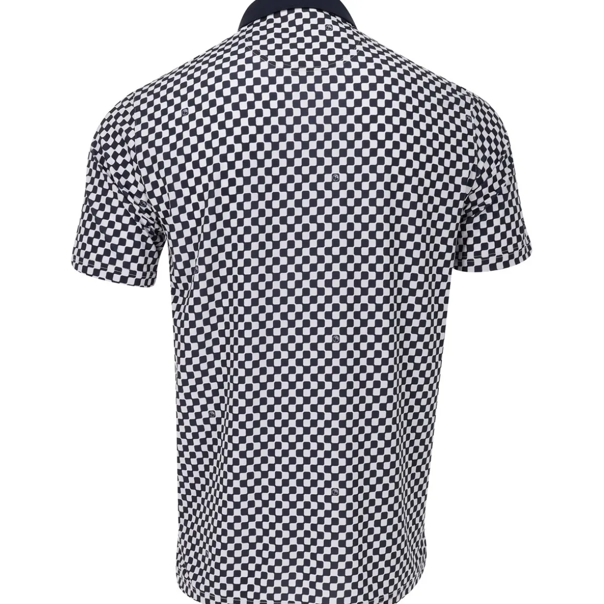 Puma X AP Mattr Checkered Shirt Polo Short Sleeve Golf Apparel