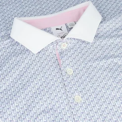 Puma X AP Mattr Iced Tea Shirt Polo Short Sleeve Golf Apparel