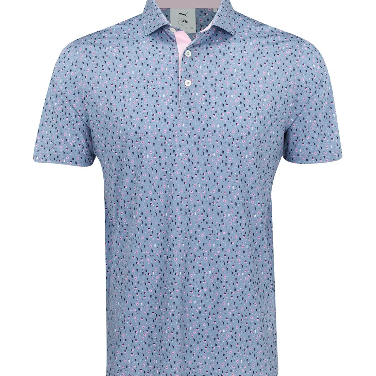 Puma X AP Tea Time Shirt Polo Short Sleeve Golf Apparel