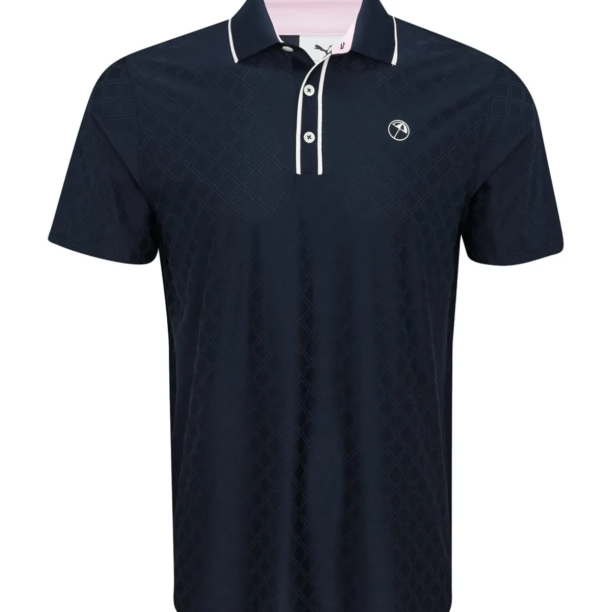 Puma X AP Tipped Jacquard Shirt Polo Short Sleeve Golf Apparel