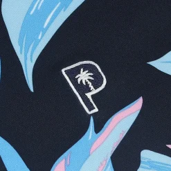 Puma X PTC Floral Shirt Polo Short Sleeve Golf Apparel