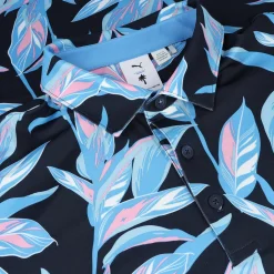 Puma X PTC Floral Shirt Polo Short Sleeve Golf Apparel