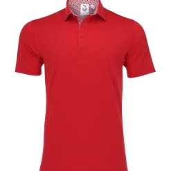 Puma X Volition Flag Trim Shirt Polo Short Sleeve Golf Apparel