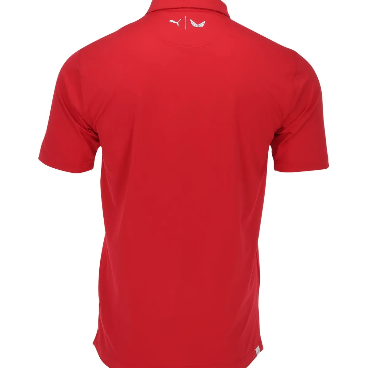 Puma X Volition Flag Trim Shirt Polo Short Sleeve Golf Apparel