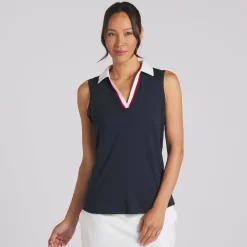 Puma X Volition Piped Sleeveless Shirt Polo Short Sleeve Golf Apparel