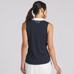 Puma X Volition Piped Sleeveless Shirt Polo Short Sleeve Golf Apparel