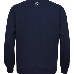 Puma Youth CLOUDSPUN Patch Crewneck Outerwear Pullover Golf Apparel