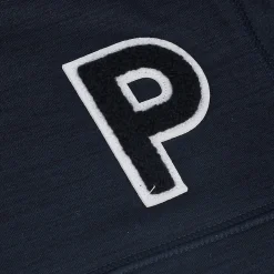 Puma Youth CLOUDSPUN Patch Crewneck Outerwear Pullover Golf Apparel