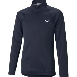 Puma Youth Girls 1/4 Zip Outerwear Pullover Golf Apparel