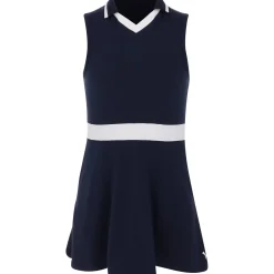 Puma Youth Girls Classic Golf Dress Polo Short Sleeve Golf Apparel