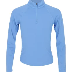 Puma Youth Girls YOU V Brrr 1/4 Zip Outerwear Pullover Golf Apparel
