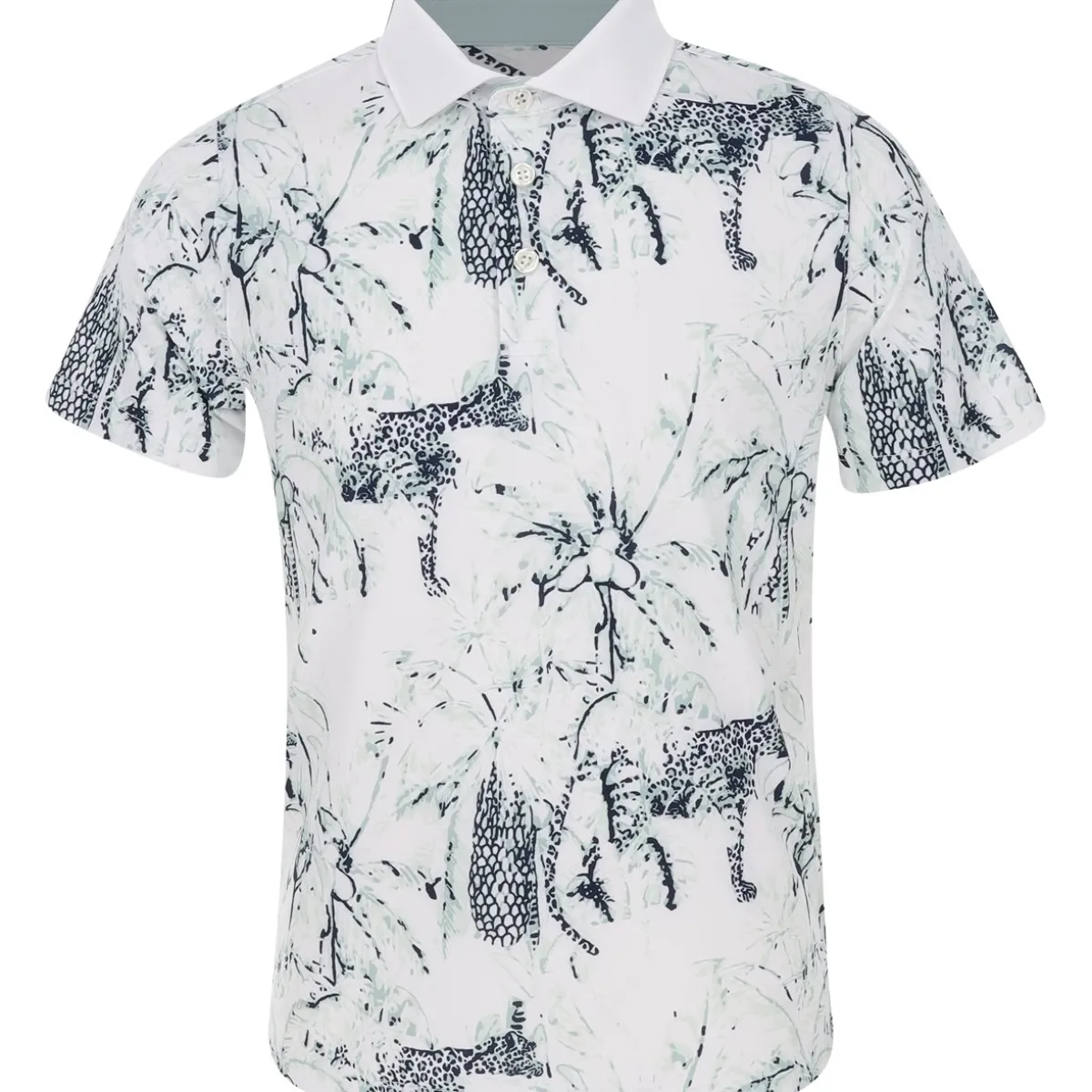 Puma Youth MATTR Safari Shirt Polo Short Sleeve Golf Apparel