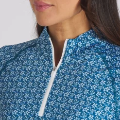 Puma YOU-V Essex 1/4 Zip Outerwear Pullover Golf Apparel