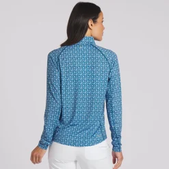 Puma YOU-V Essex 1/4 Zip Outerwear Pullover Golf Apparel