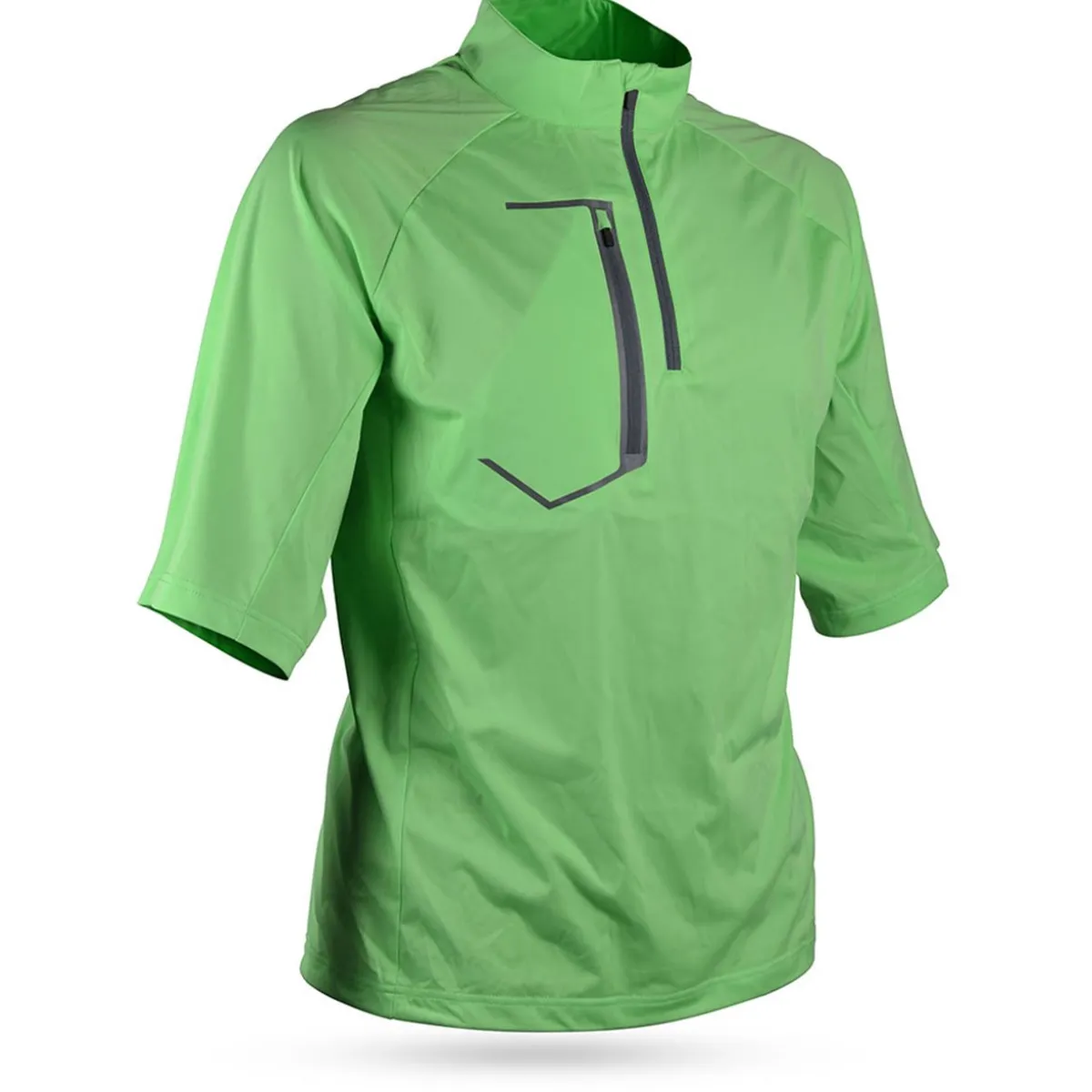 Sun Mountain Zephyr LT 19/20 S/S Quarter Zip Pullover Outerwear Wind Jacket Golf Apparel