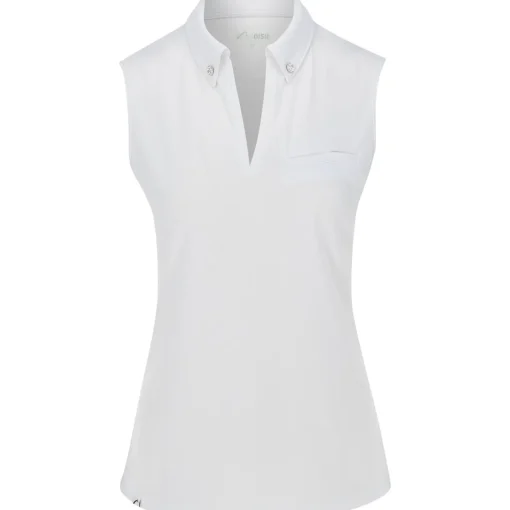 SwingDish Claire Sleeveless Shirt Polo Short Sleeve Golf Apparel