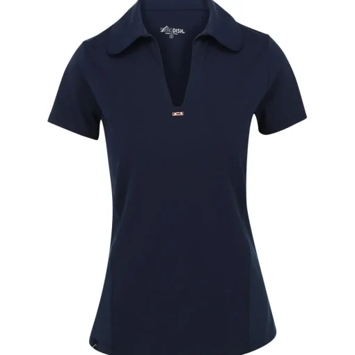 SwingDish Kaye Shirt Polo Short Sleeve Golf Apparel