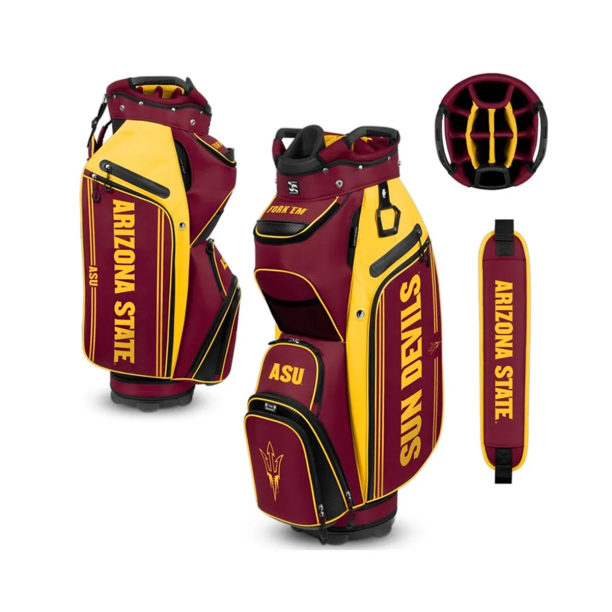 Team Effort Bucket III Cooler Cart Golf Bags