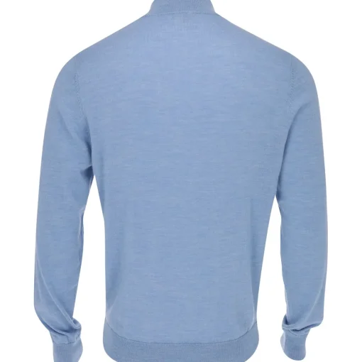 Turtleson Extra Fine Merino 1/4 Zip Sweater Pullover Golf Apparel