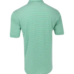 Turtleson Tanner Stripe Performance Shirt Polo Short Sleeve Golf Apparel