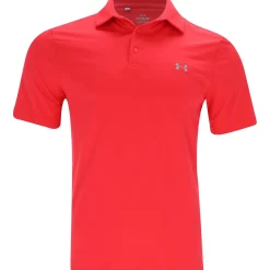 Under Armour UA Aura Solid Shirt Polo Short Sleeve Golf Apparel